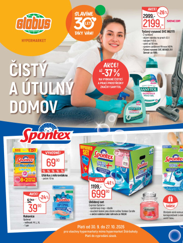 Globus leták - Čistý a útulný domov