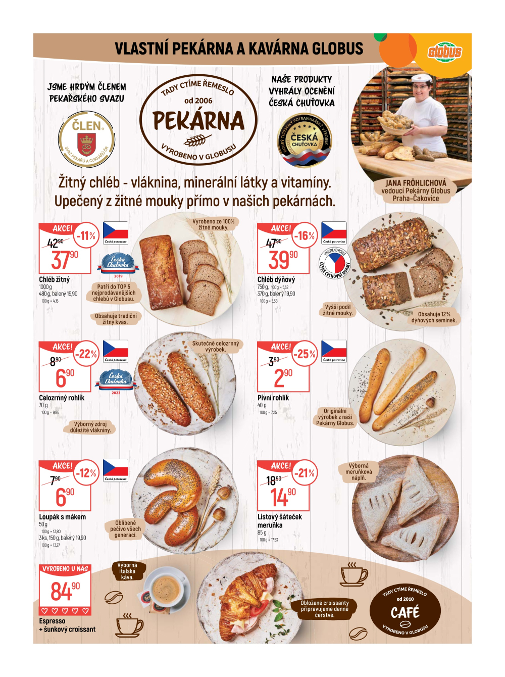 Leták Globus leták Praha - Čakovice - strana 6