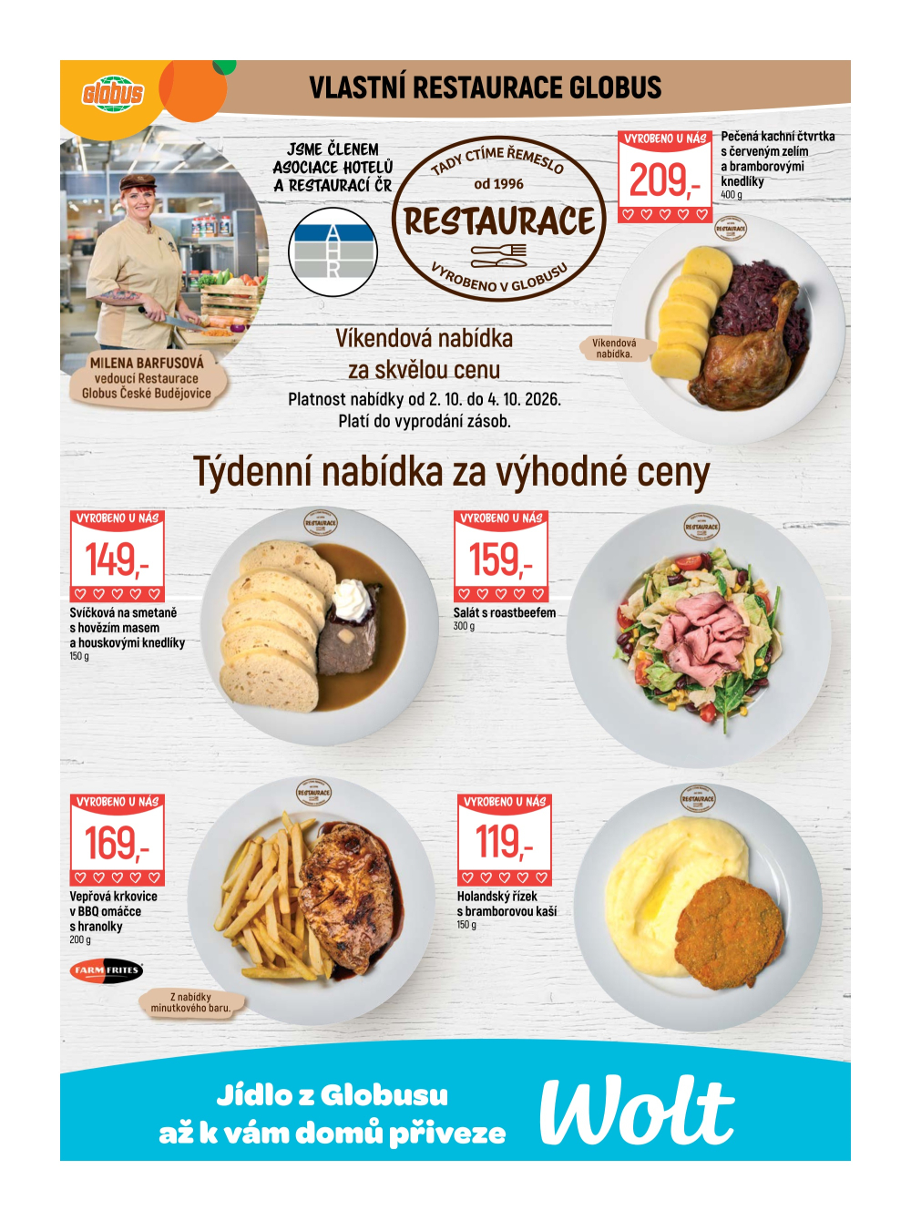 Leták Globus leták České Budějovice - strana 7