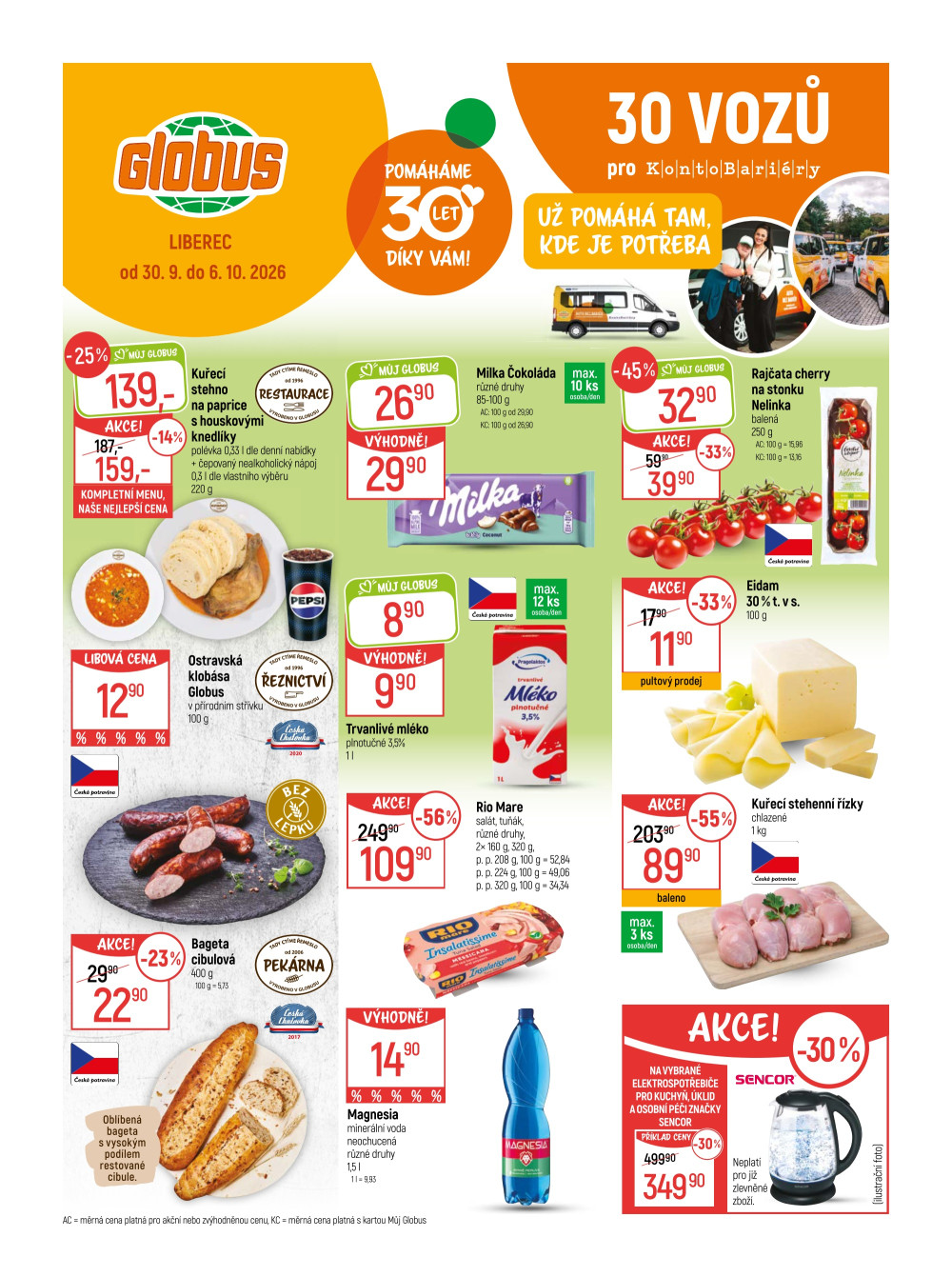 Leták Globus leták Liberec - strana 1