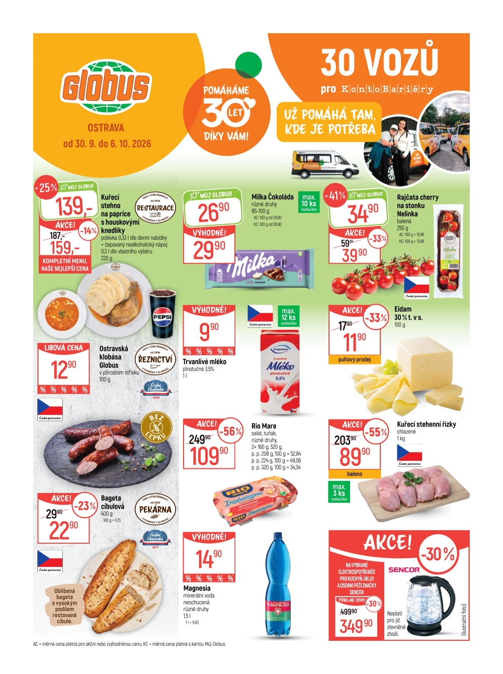 Leták Globus leták Ostrava - strana 1