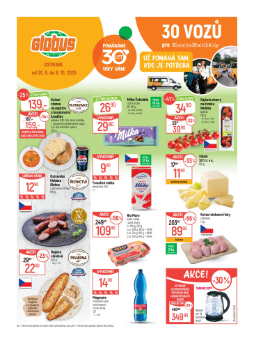 Globus leták Ostrava