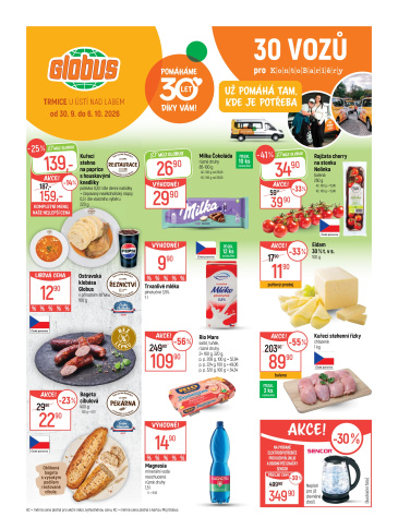 Globus leták Trmice (Ústí)