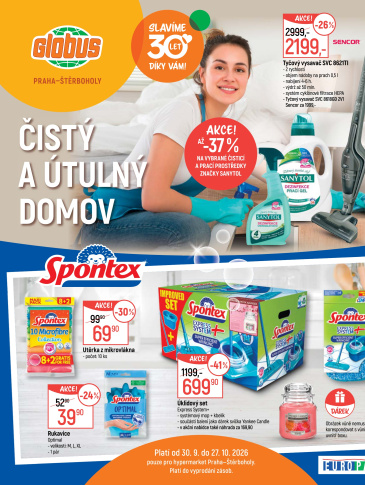 Globus leták Praha Štěrboholy - Čistý a útulný domov