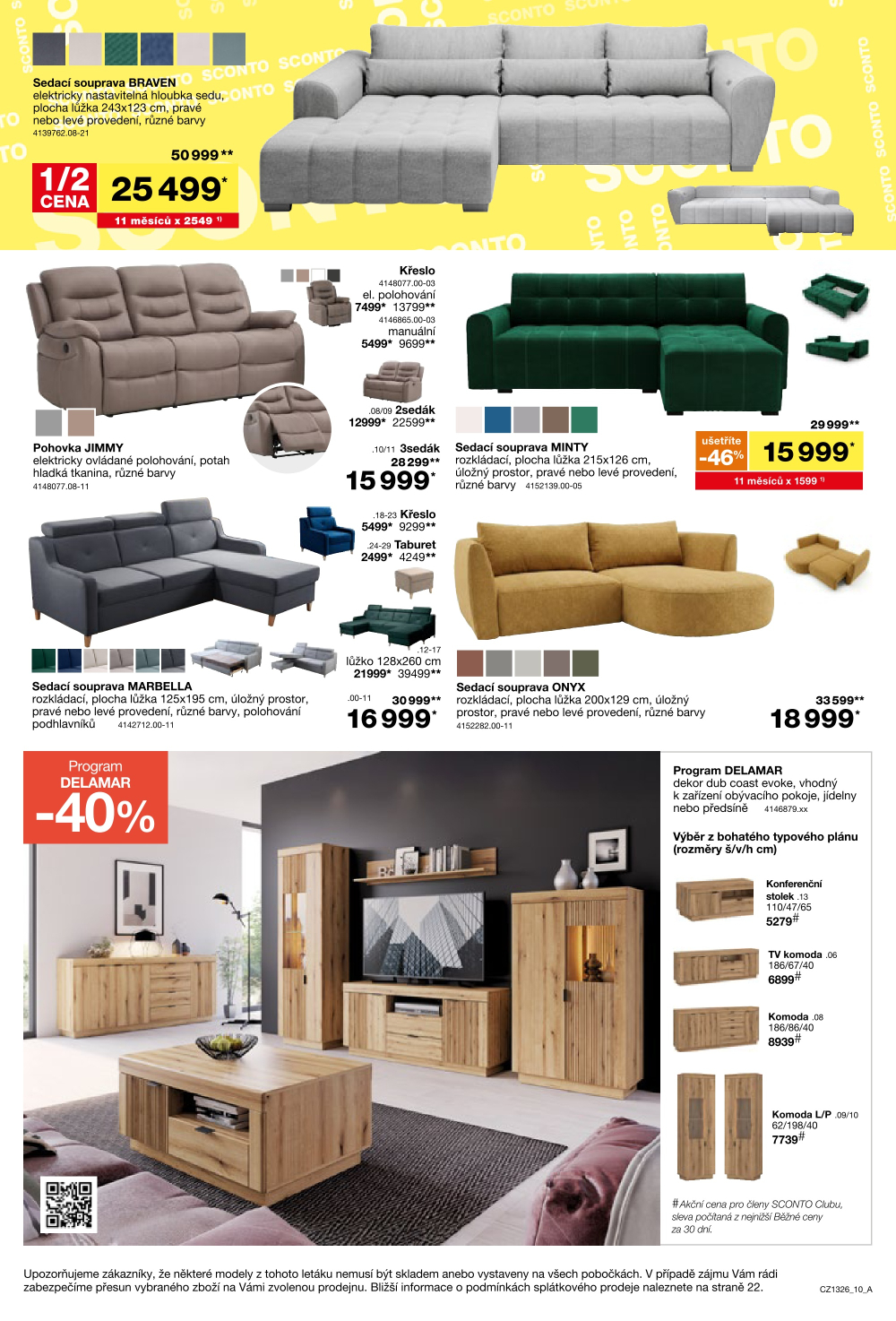 Leták SCONTO Nábytek leták - strana 10