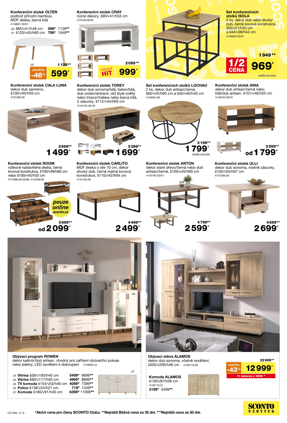 Leták SCONTO Nábytek leták - strana 13
