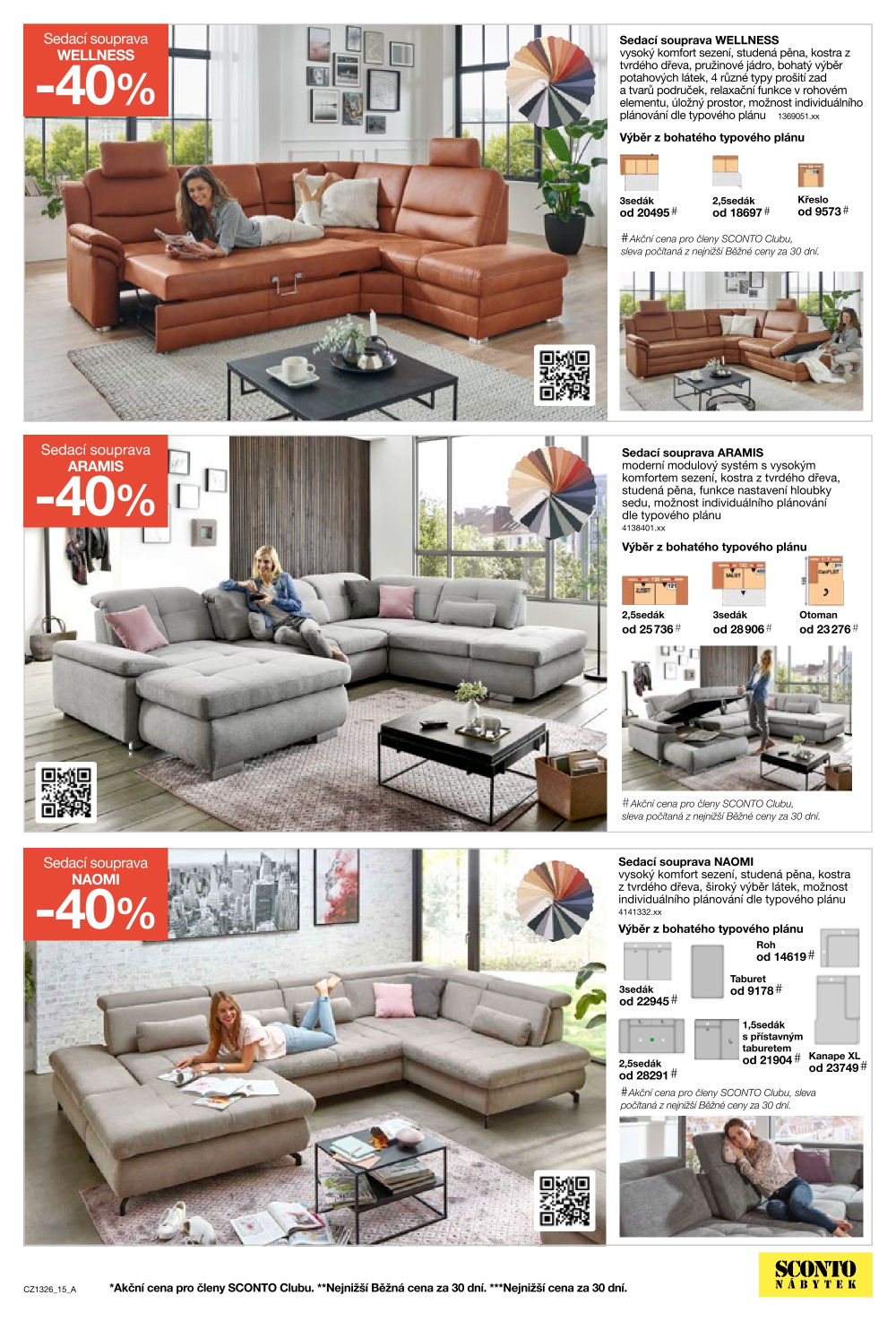 Leták SCONTO Nábytek leták - strana 15