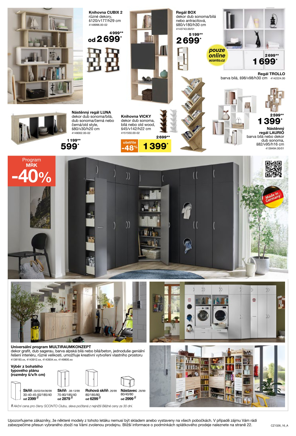 Leták SCONTO Nábytek leták - strana 16