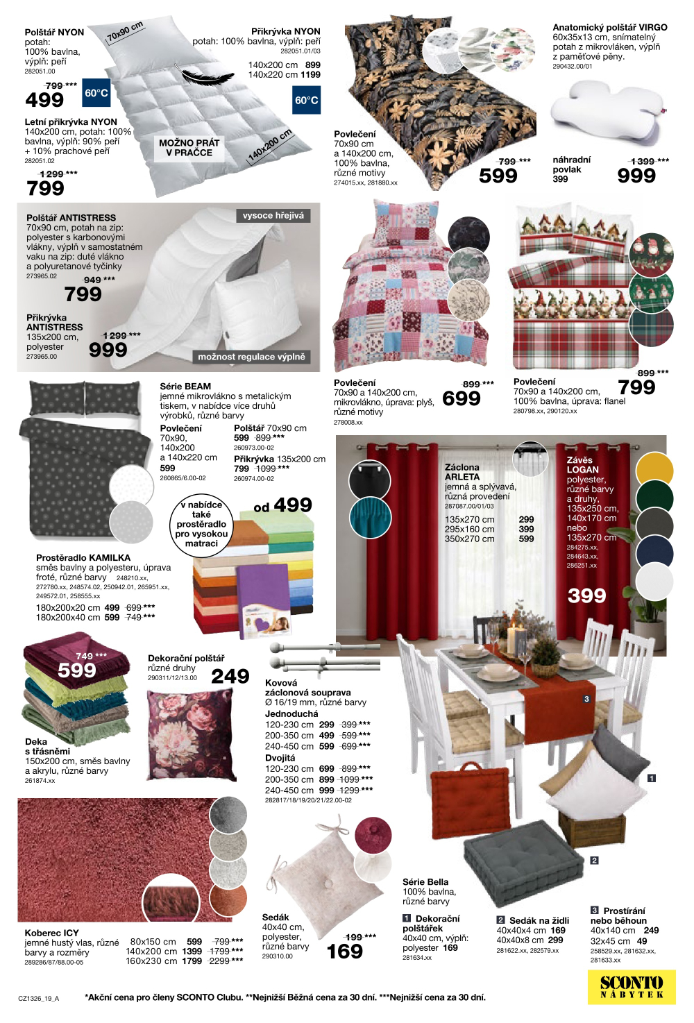 Leták SCONTO Nábytek leták - strana 19