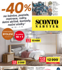 Akční leták SCONTO Nábytek 