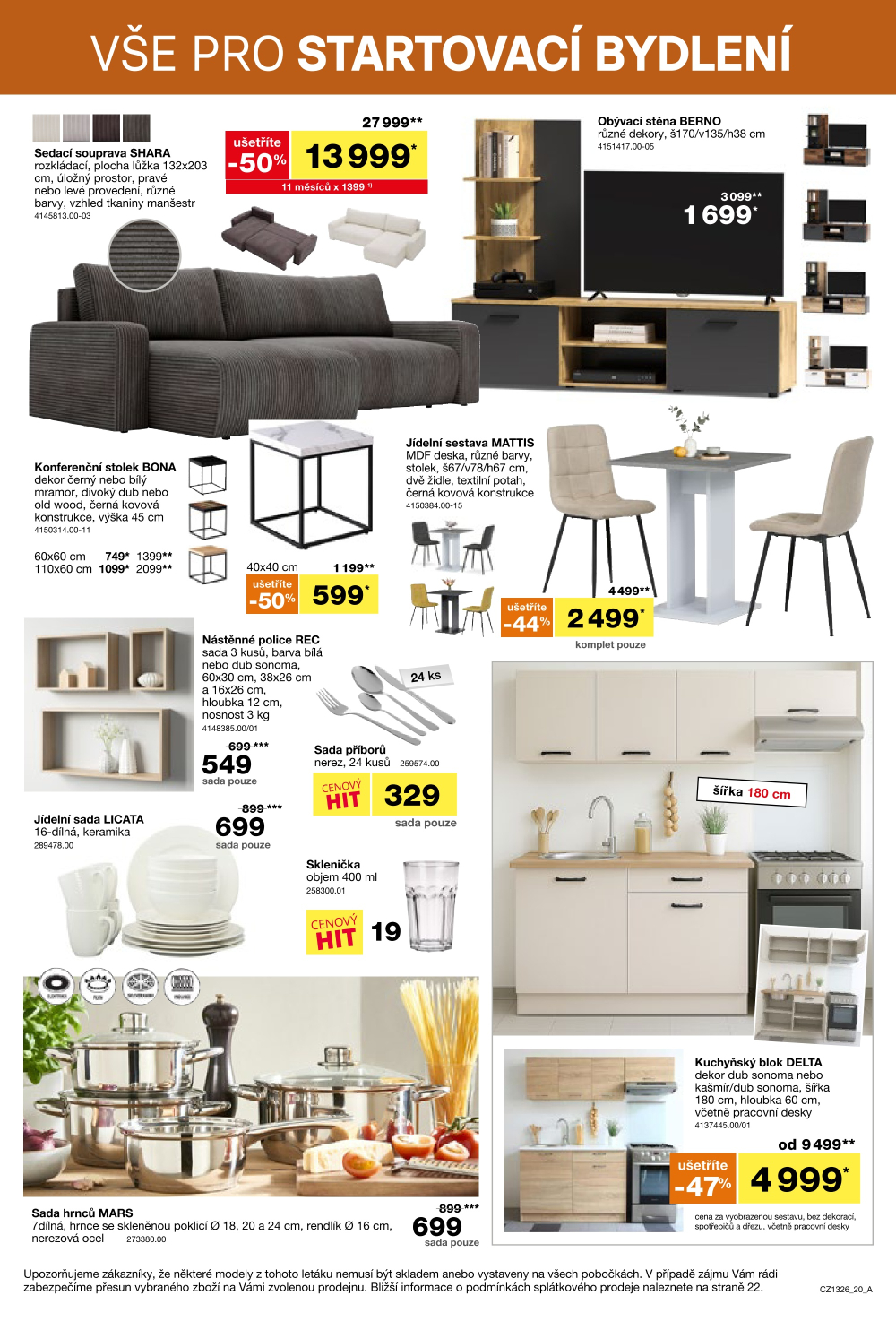 Leták SCONTO Nábytek leták - strana 20