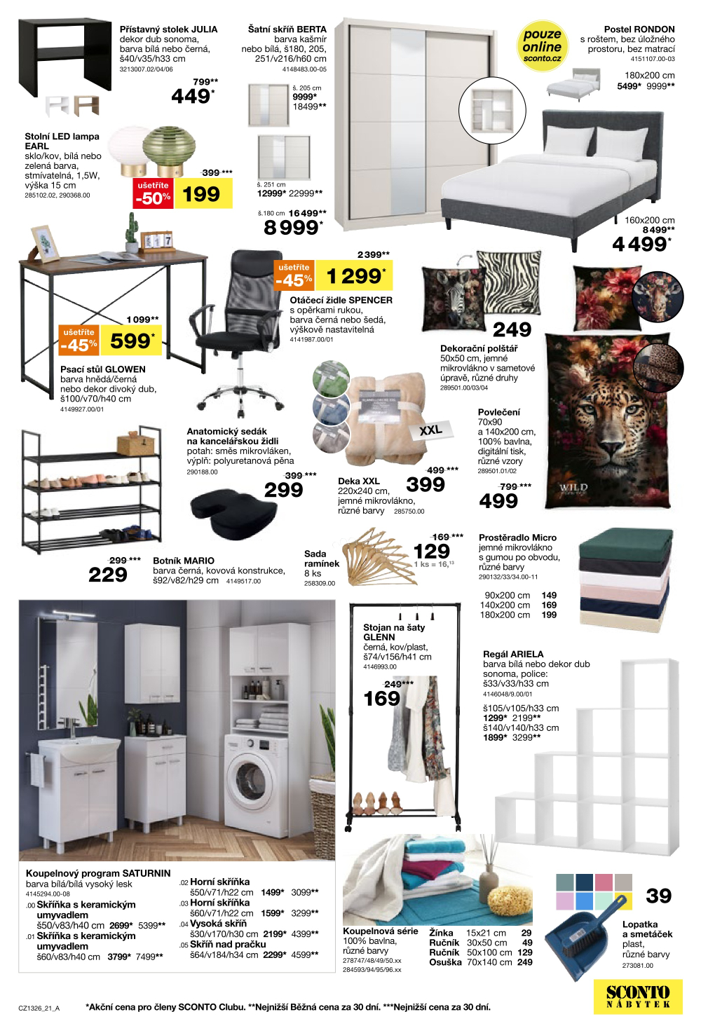Leták SCONTO Nábytek leták - strana 21