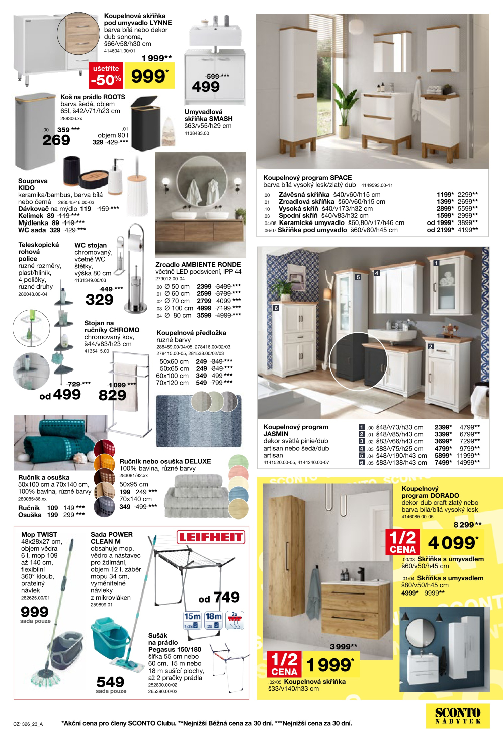 Leták SCONTO Nábytek leták - strana 23