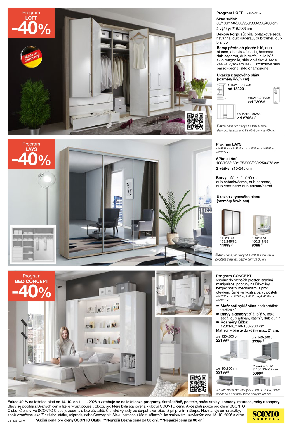 Leták SCONTO Nábytek leták - strana 3