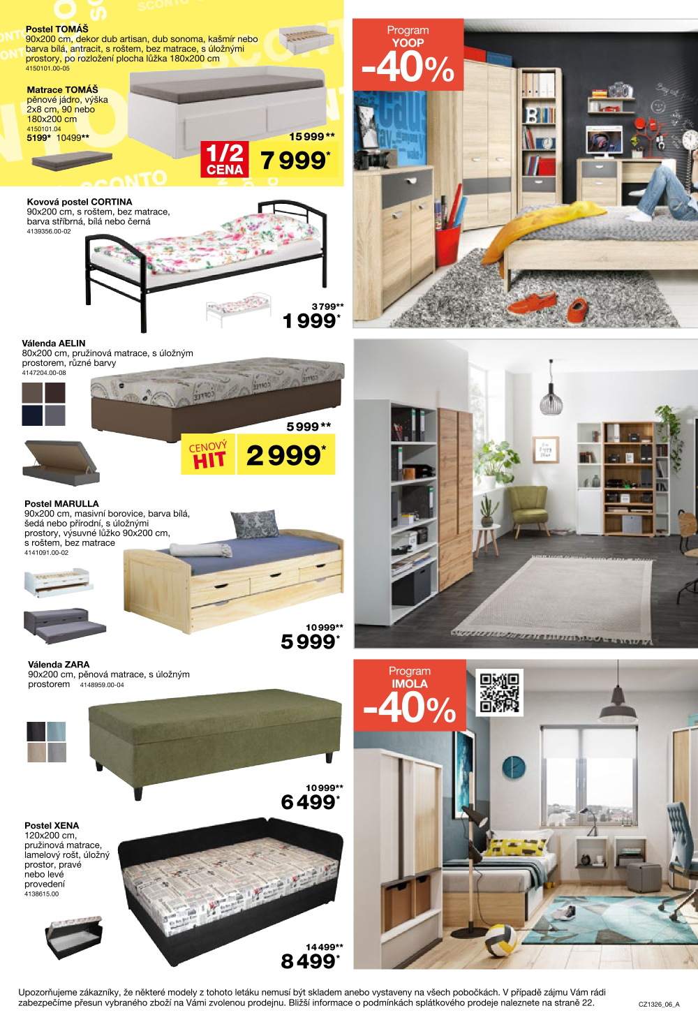 Leták SCONTO Nábytek leták - strana 6