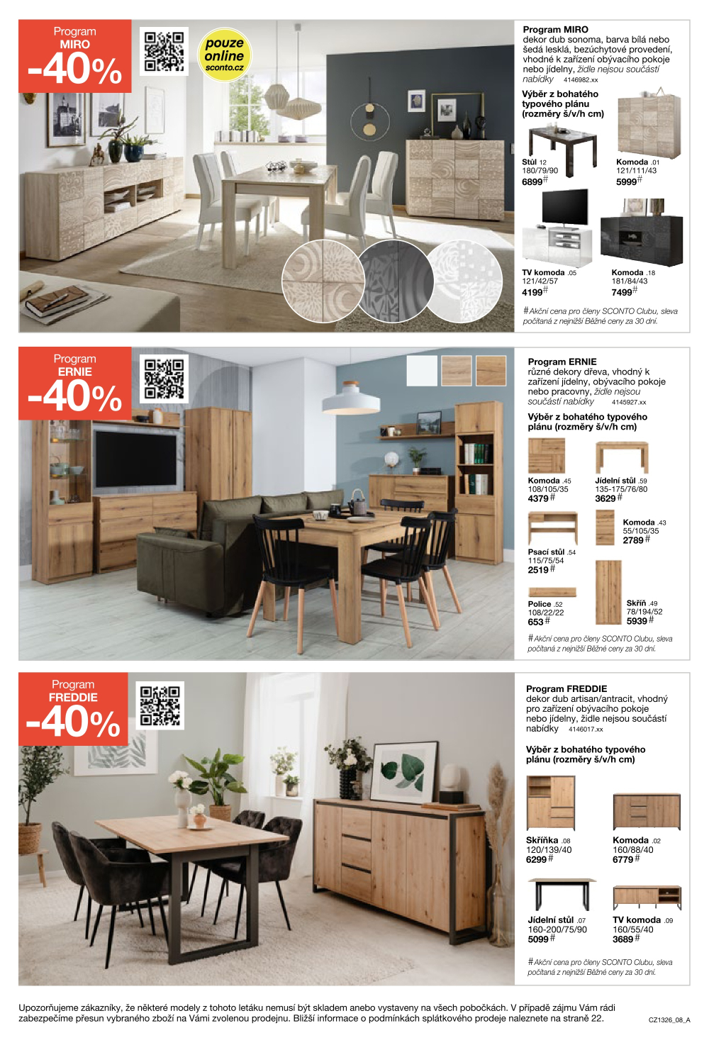 Leták SCONTO Nábytek leták - strana 8