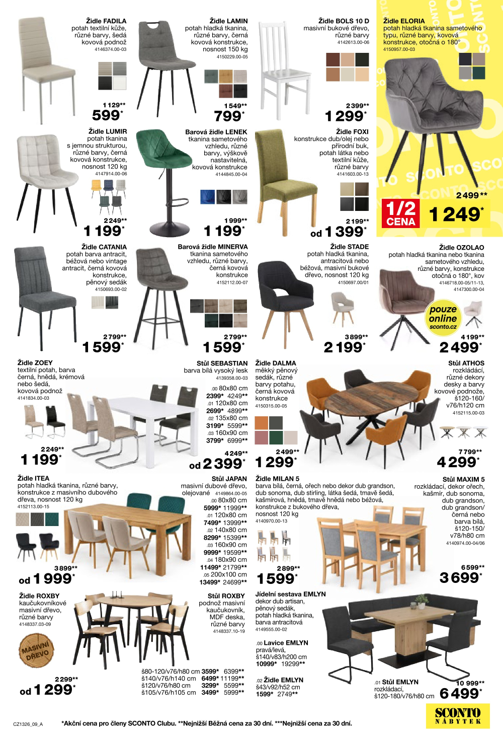 Leták SCONTO Nábytek leták - strana 9