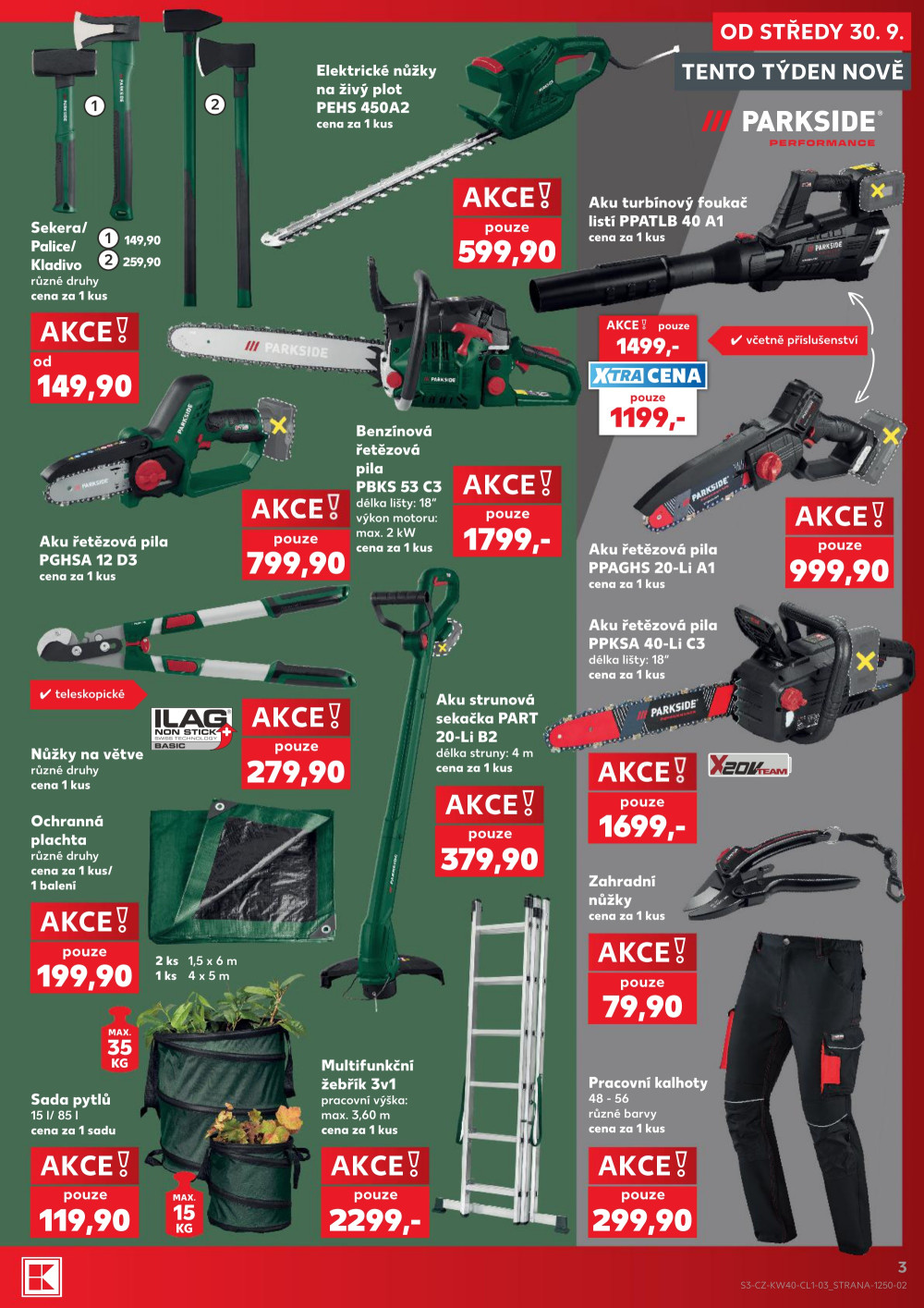 Leták Kaufland leták - Spotřební zboží - strana 3