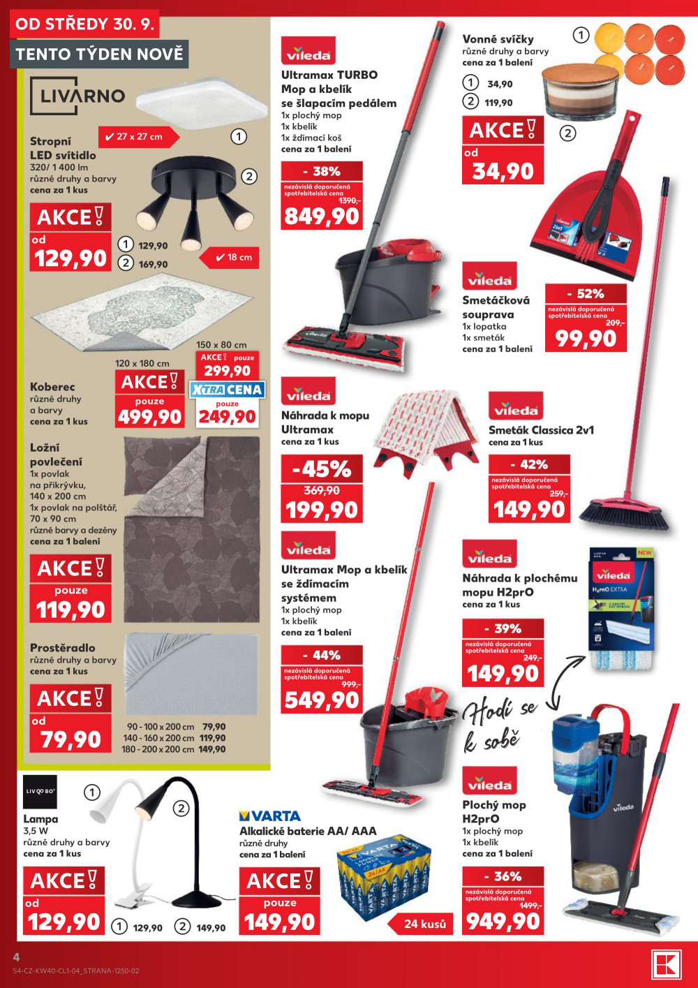 Leták Kaufland leták - Spotřební zboží - strana 4