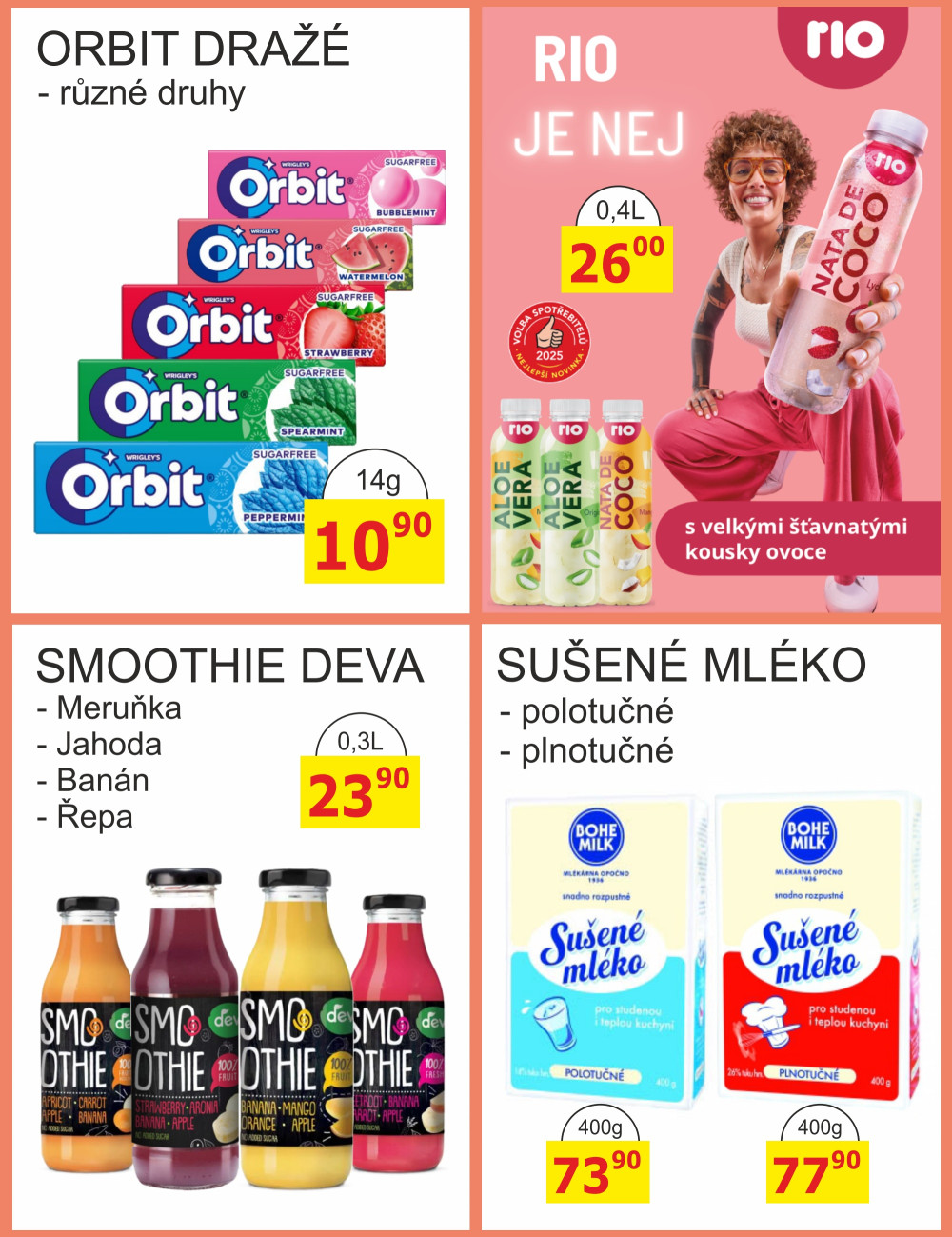 Leták BENE NÁPOJE leták - strana 18