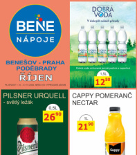 BENE NÁPOJE leták