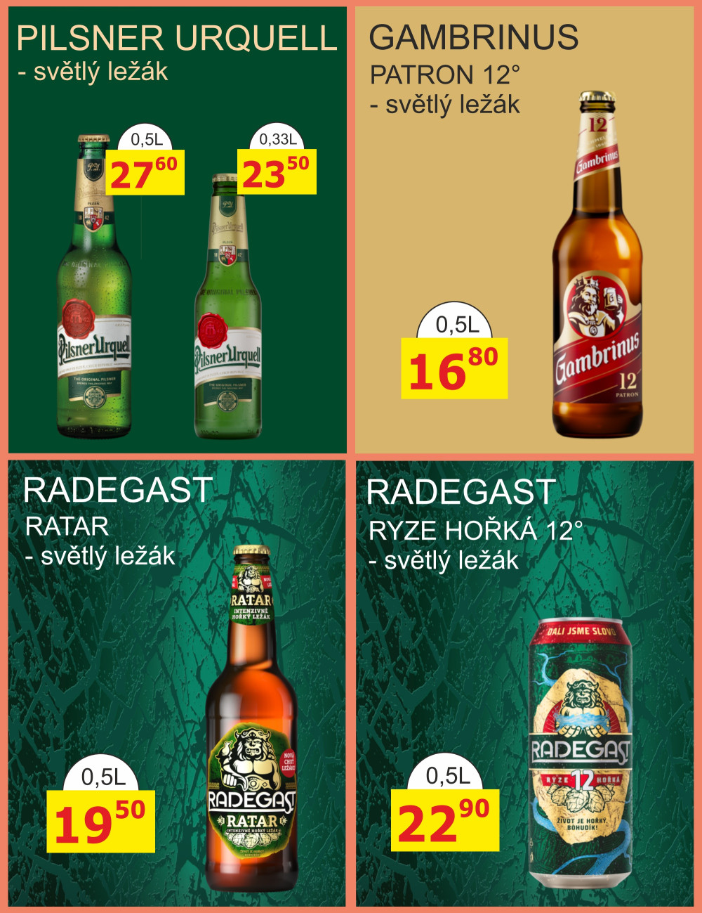 Leták BENE NÁPOJE leták - strana 24