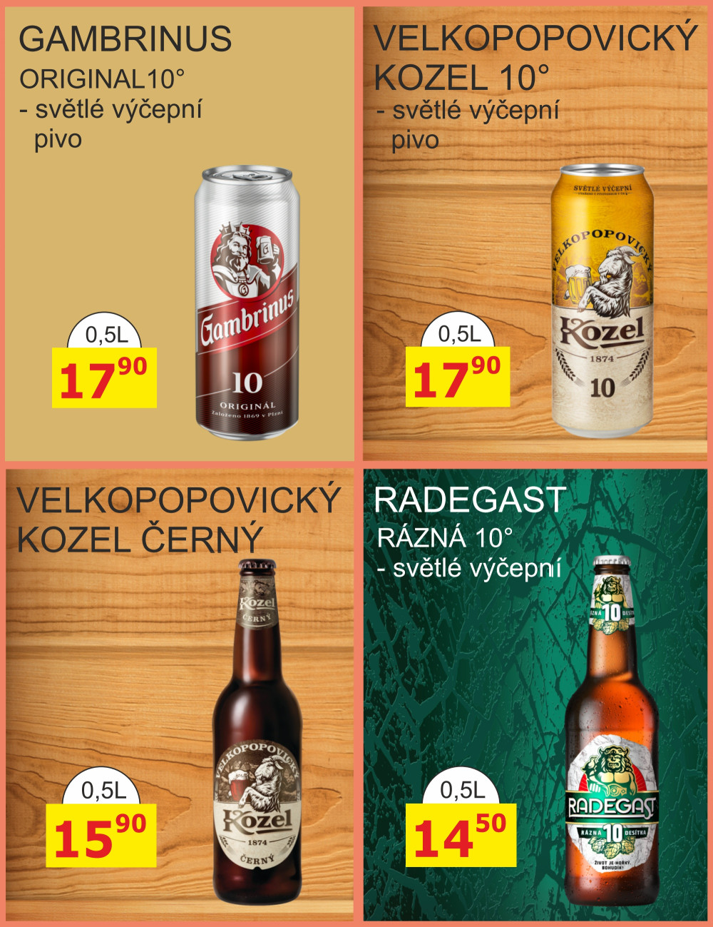 Leták BENE NÁPOJE leták - strana 25