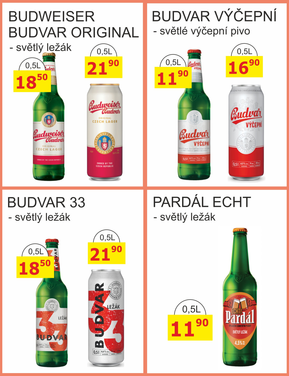 Leták BENE NÁPOJE leták - strana 27