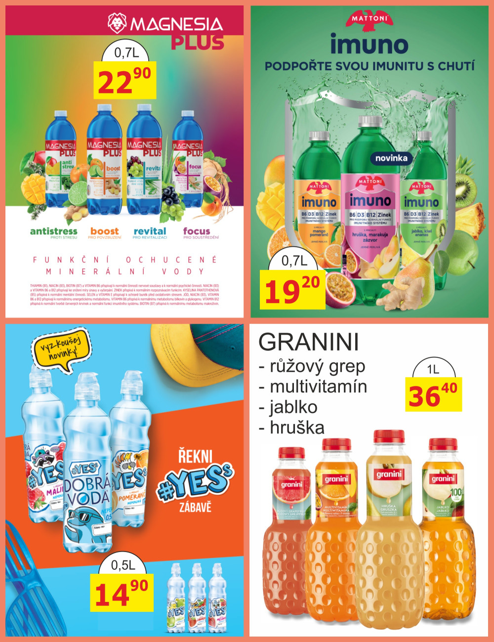Leták BENE NÁPOJE leták - strana 6