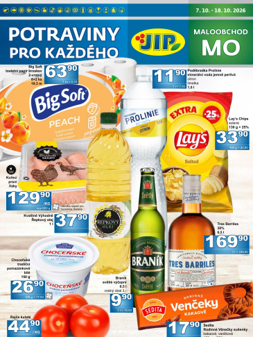 JIP leták maloobchod