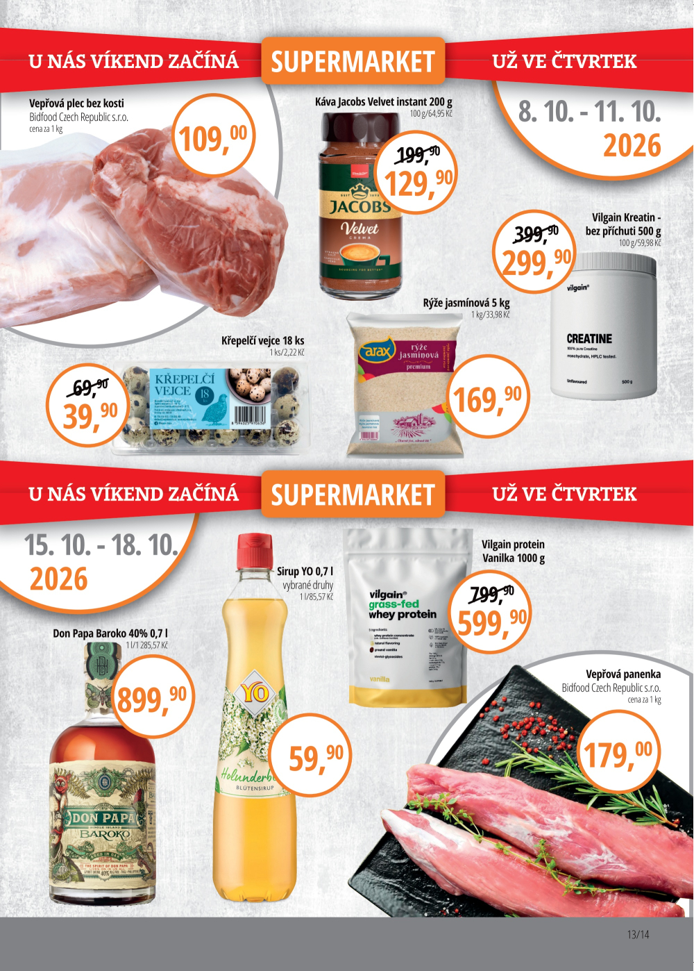 Leták Jednota Mikulov leták - Velké prodejny - strana 13