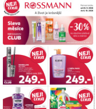 Akční leták ROSSMANN 