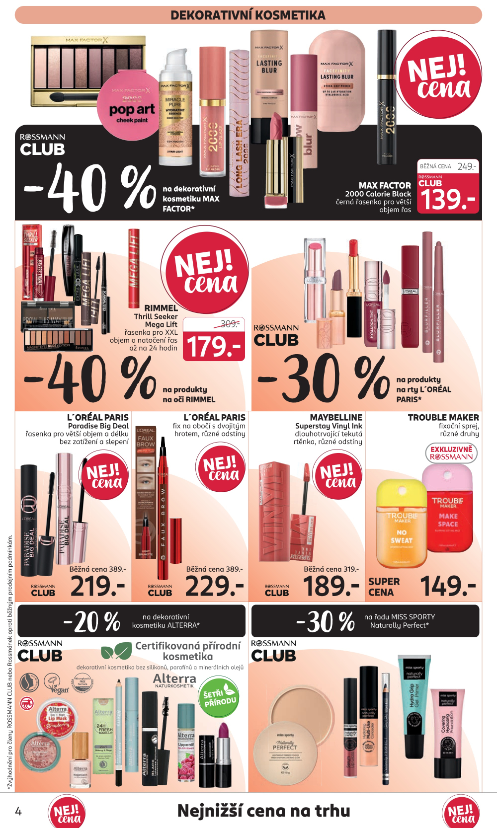 Leták ROSSMANN leták - strana 4