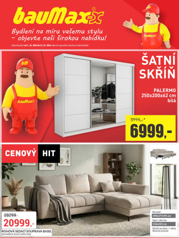 Baumax leták - Bydlení na míru