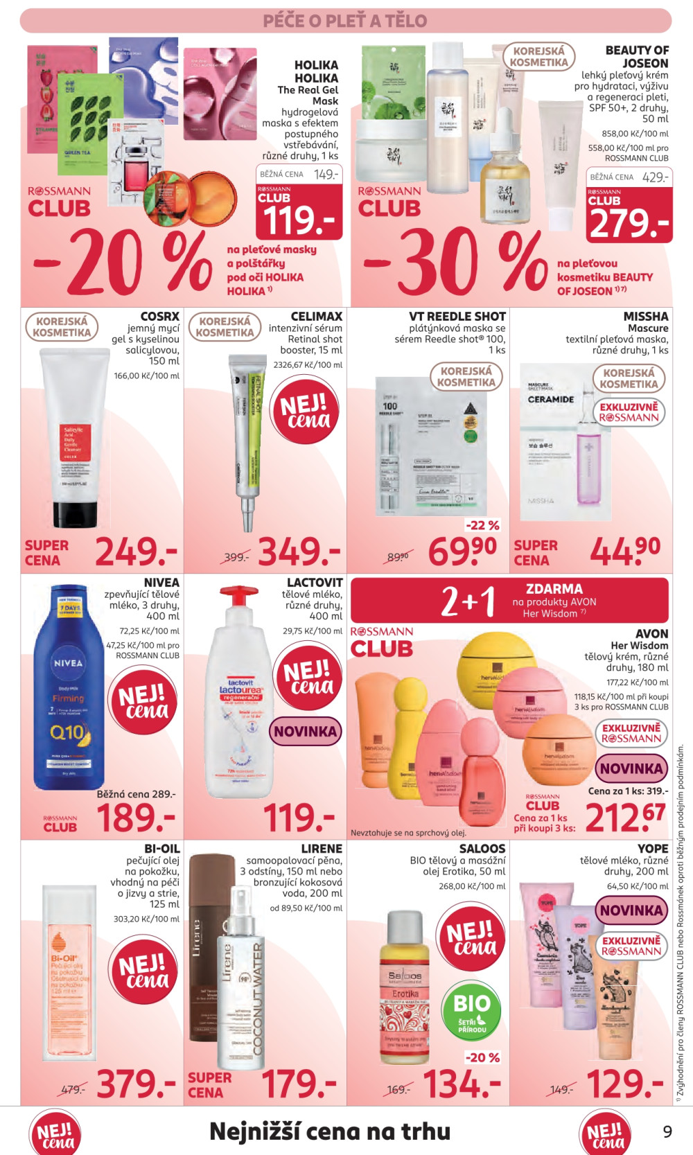 Leták ROSSMANN leták - strana 9
