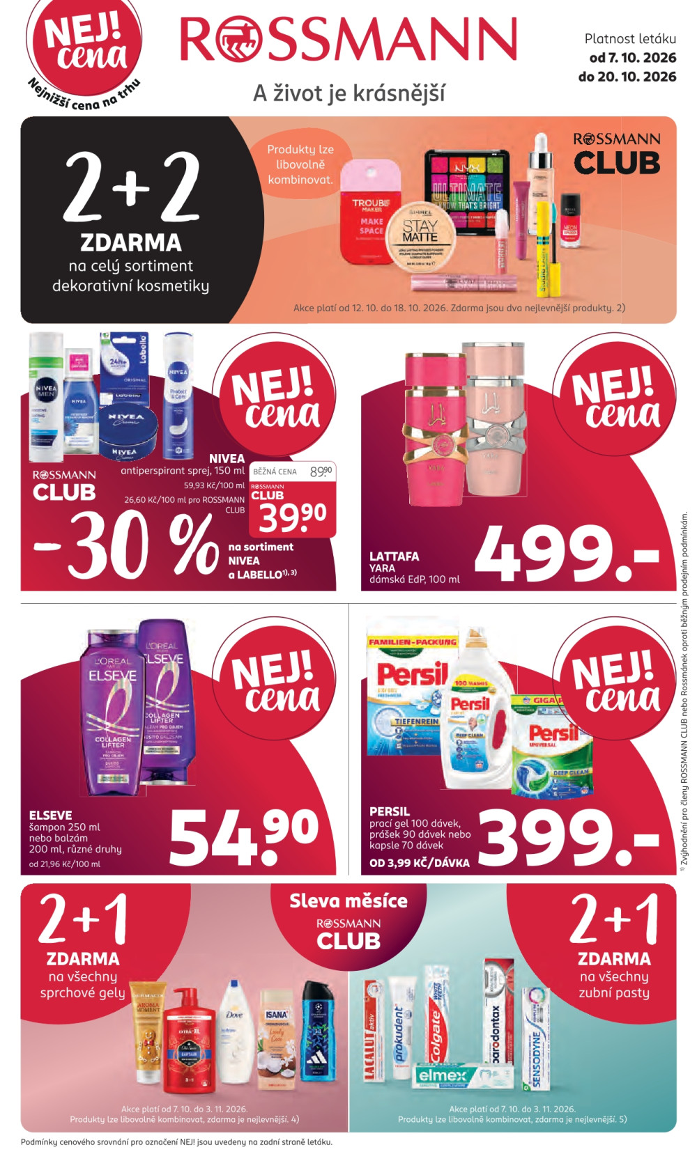 Leták ROSSMANN leták - strana 1
