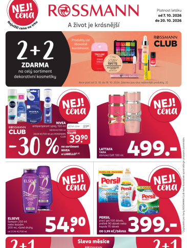ROSSMANN leták