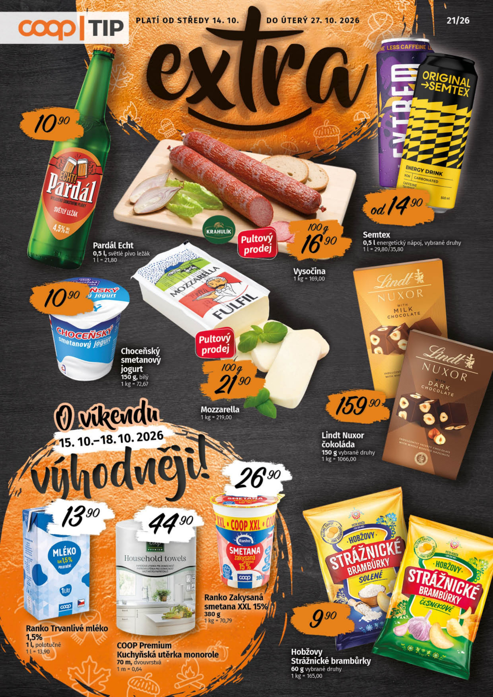 Leták COOP leták - TIP Extra - strana 1