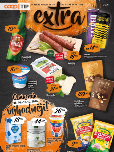 COOP leták - TIP Extra