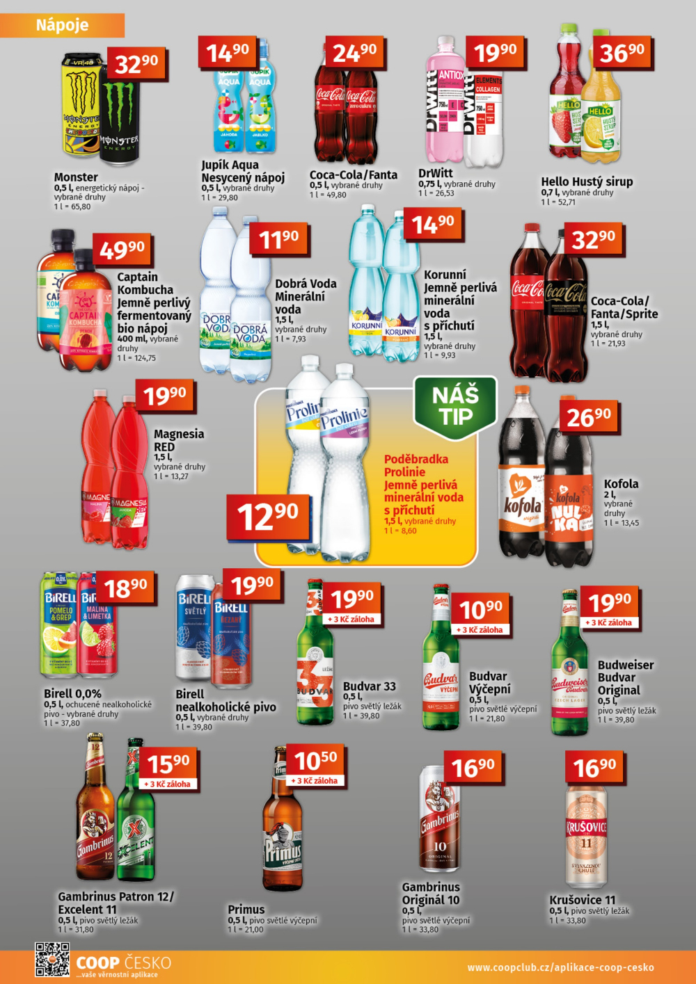 Leták COOP leták - TIP a TUTY Menu - strana 8