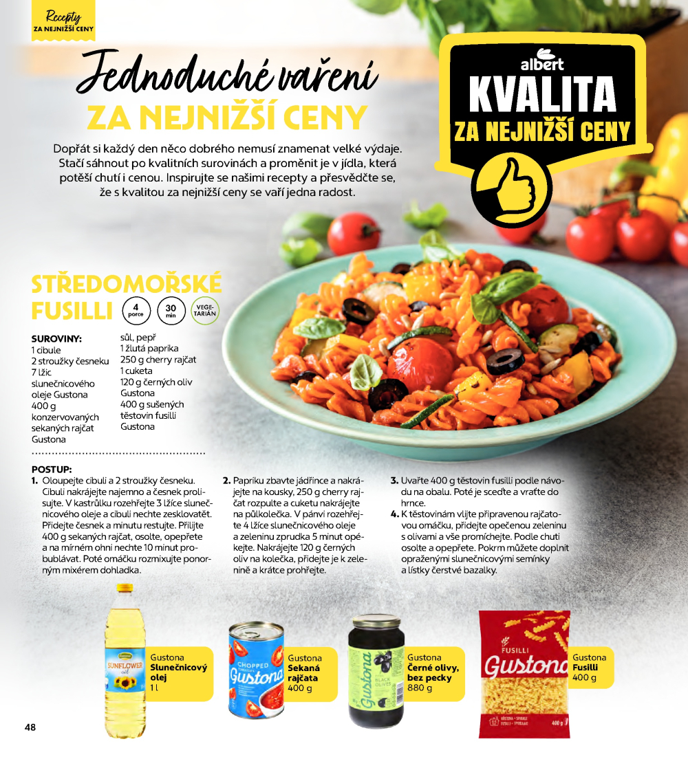 Leták Albert magazín - strana 48