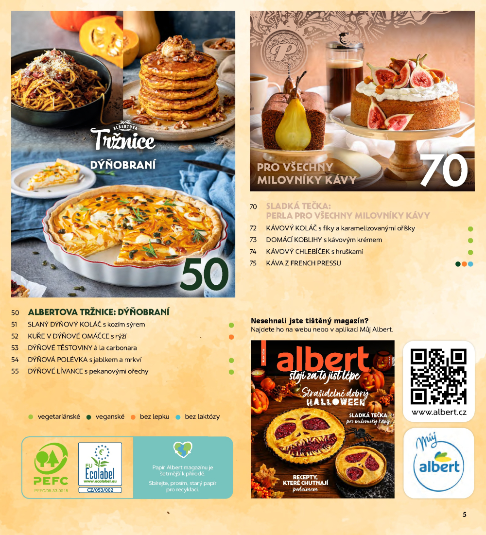 Leták Albert magazín - strana 5