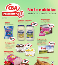 CBA Premium leták