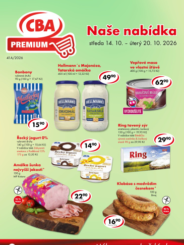 CBA Premium leták
