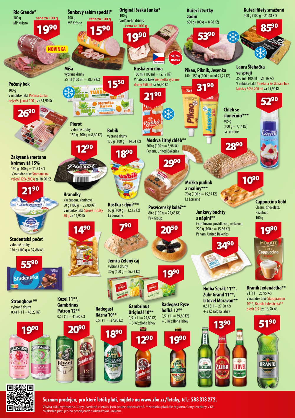 Leták CBA Market leták - strana 2