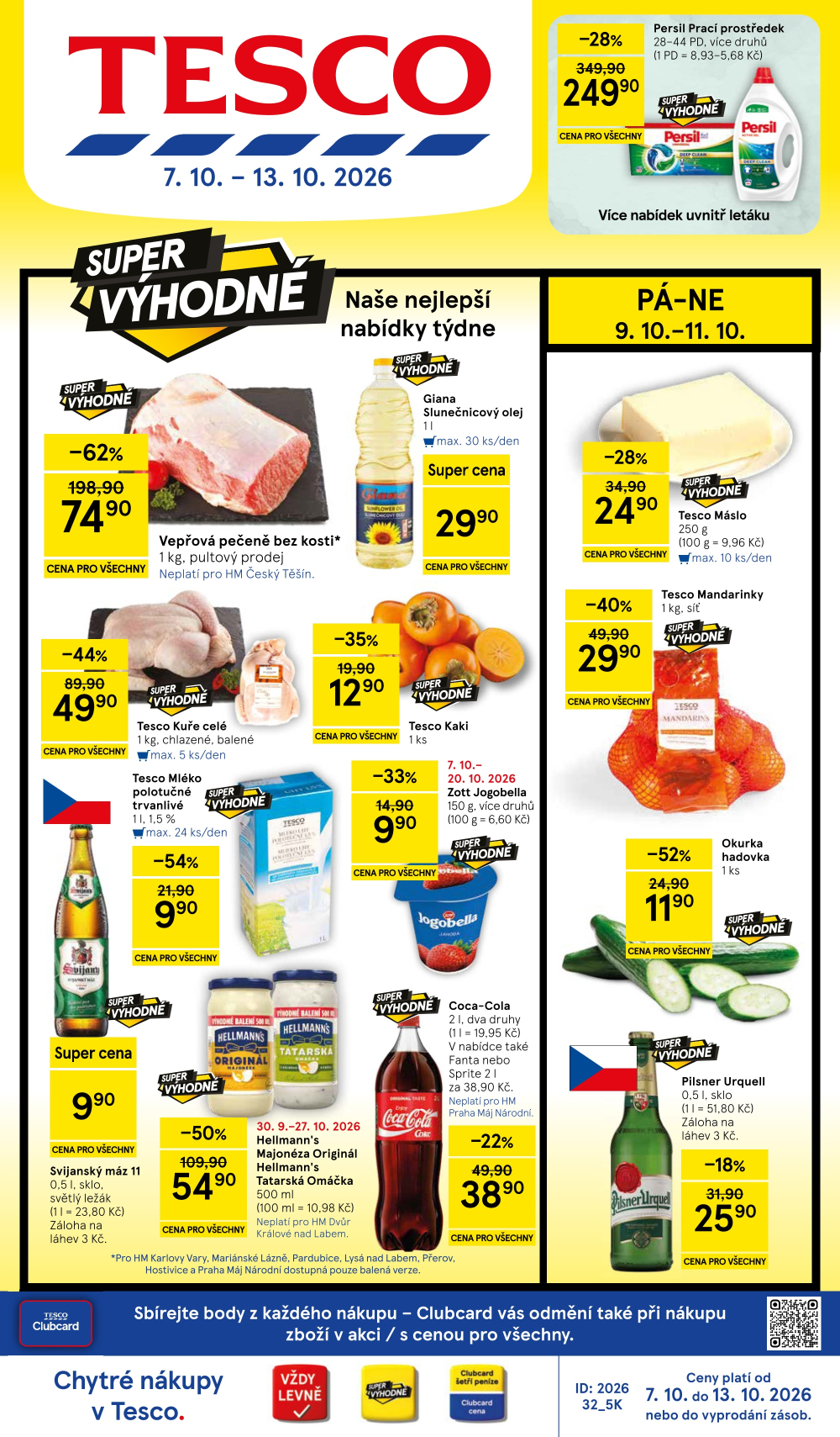 Leták Tesco hypermarket leták - strana 1