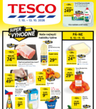 Akční leták Tesco hypermarket 