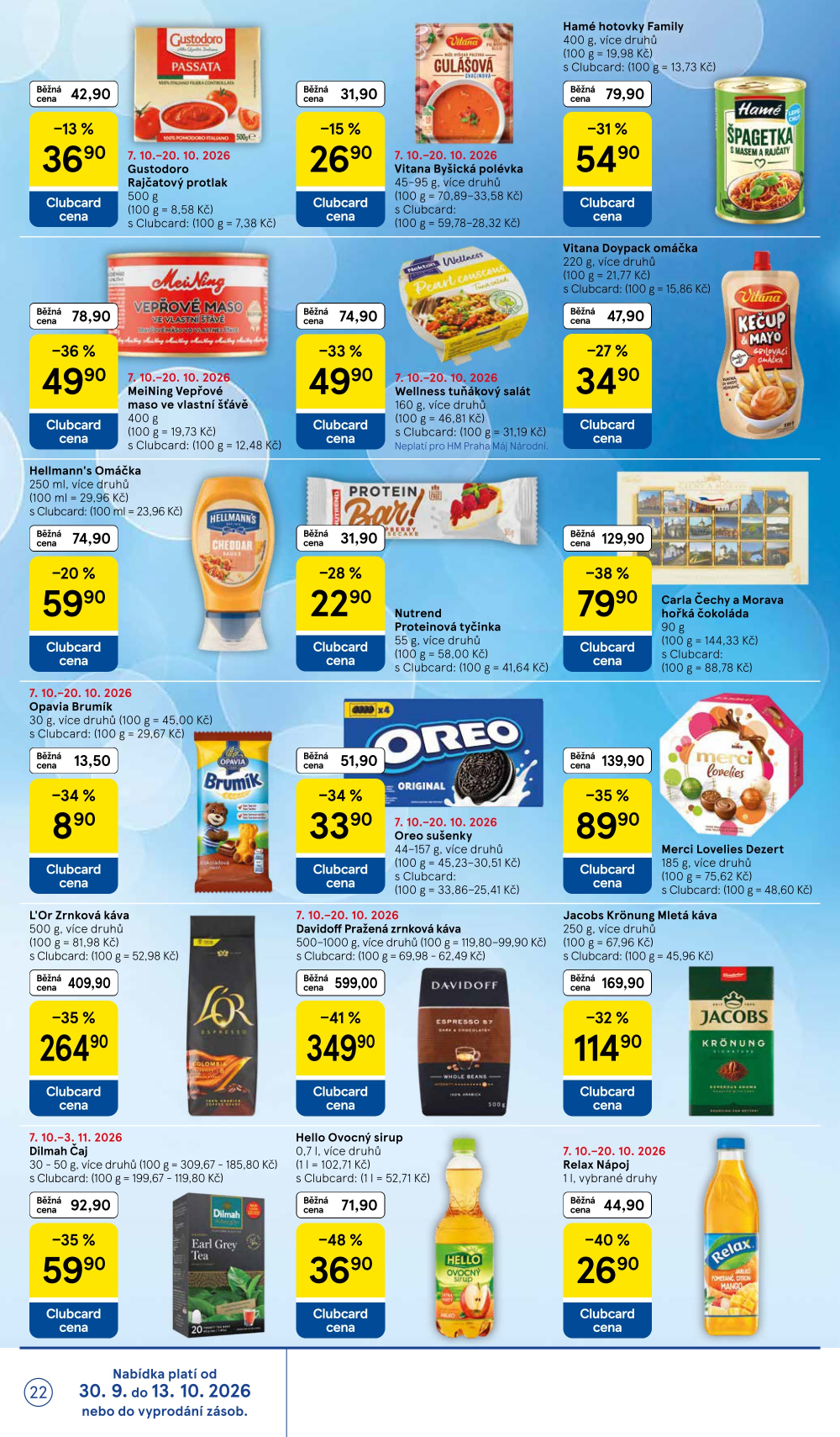 Leták Tesco hypermarket leták - strana 22