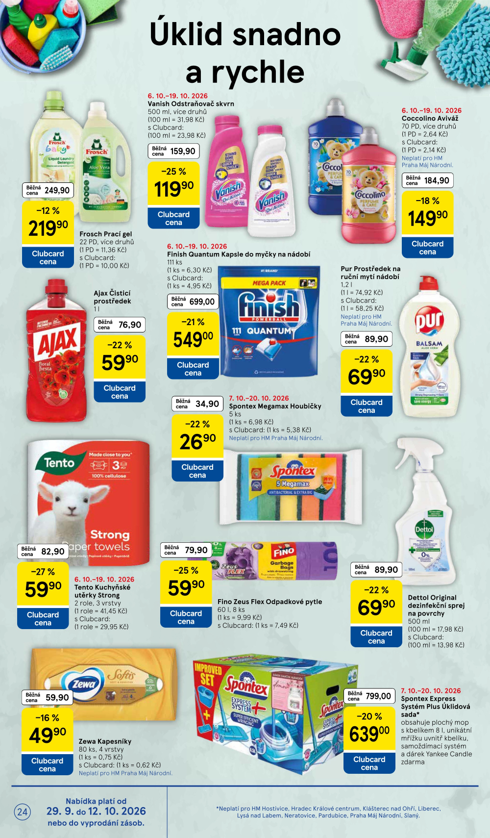 Leták Tesco hypermarket leták - strana 24