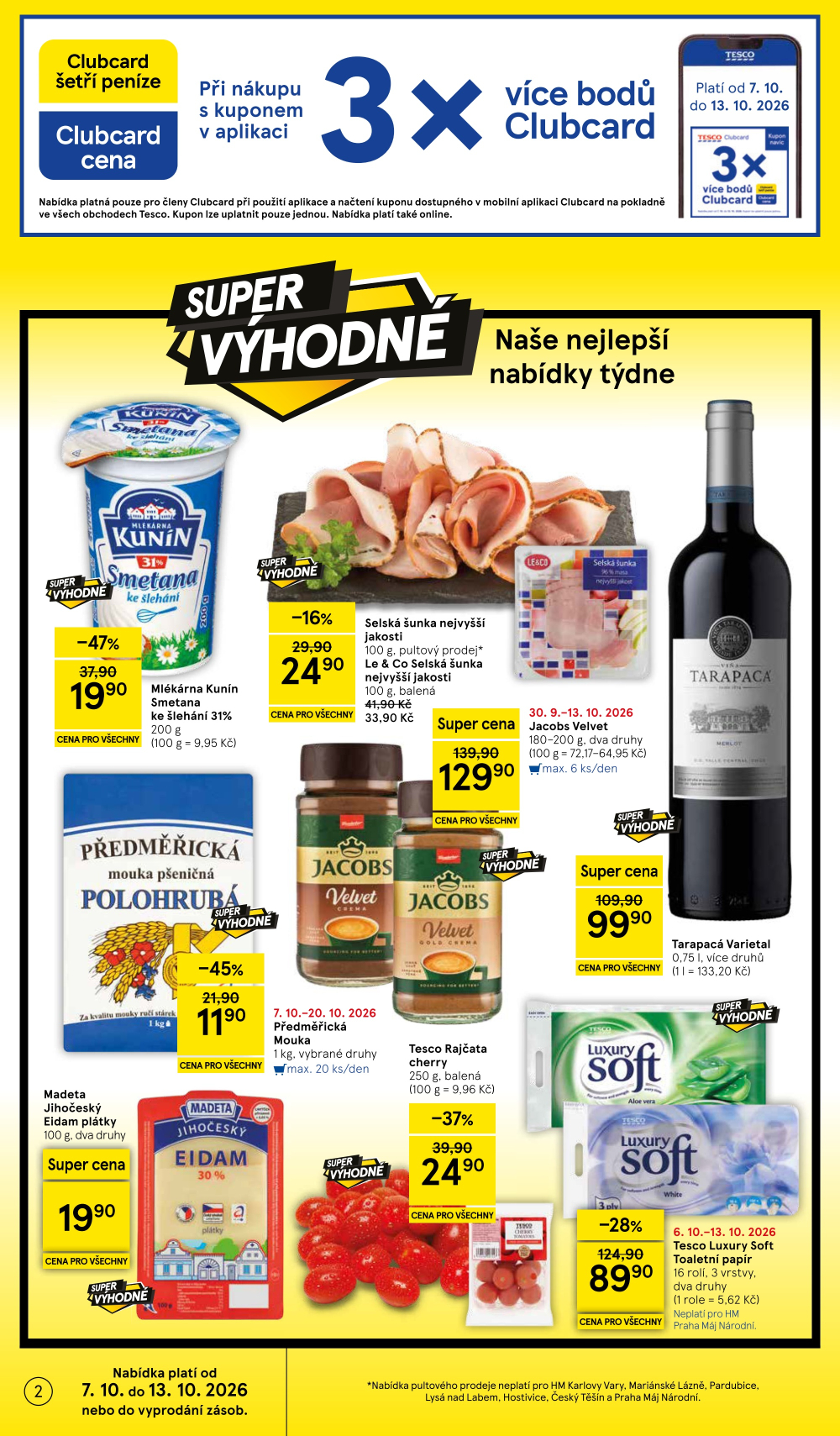 Leták Tesco hypermarket leták - strana 2